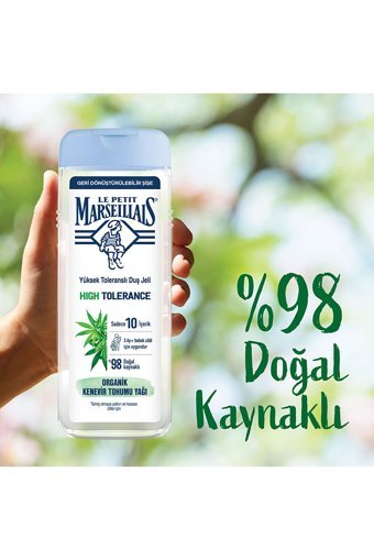 Le Petit Marseillais Kenevir Tohumu Aromalı Nemlendirici Duş Jeli 400 ml