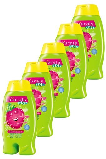 Avon Naturals Çilekli Aromalı Duş Jeli 5x250 ml