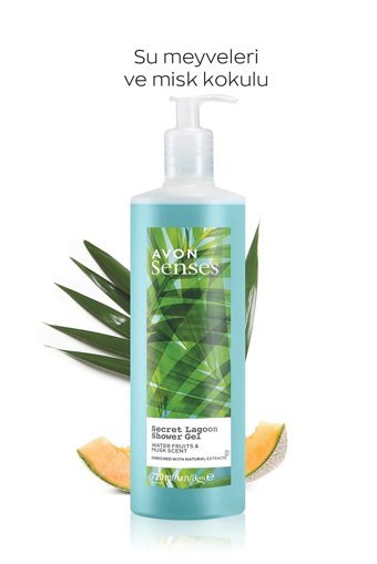 Avon Senses Su Meyveleri Misk Aromalı Duş Jeli 2160 ml