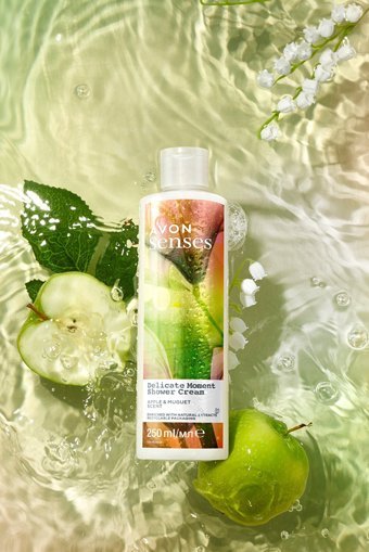 Avon Senses Elma Müge Çiçeği Aromalı Duş Jeli 250 ml