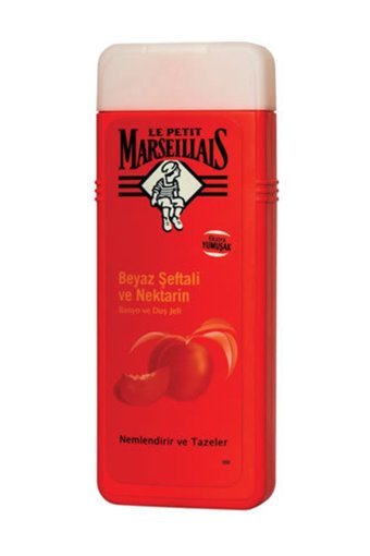 Le Petit Marseillais Beyaz Şeftalili Nektarin Aromalı Nemlendirici Duş Jeli 400 ml