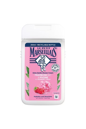 Le Petit Marseillais Frambuaz Şakayık Aromalı Nemlendirici Duş Jeli 250 ml