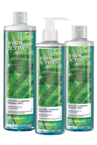 Avon Senses Su Meyveleri Misk Aromalı Duş Jeli 1000 ml
