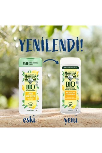 Le Petit Marseillais Limonlu Mine Çiçeği Aromalı Nemlendirici Duş Jeli 400 ml