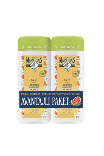 Lepetit Güneşli Bahçeler Greyfurt Kekik Aromalı Nemlendirici Duş Jeli 400 ml