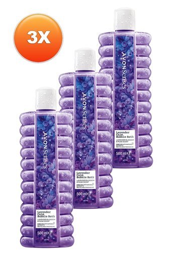 Avon Senses Lavanta Aromalı Duş Jeli 3x500 ml