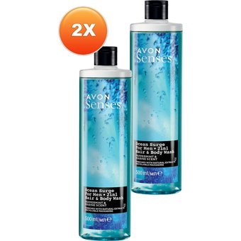 Avon Senses Nane Aromalı Duş Jeli 2x500 ml