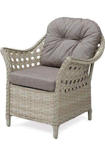 Tu Tienda Bamberg Rattan İkili Bahçe Koltuğu Gri Açık Gri