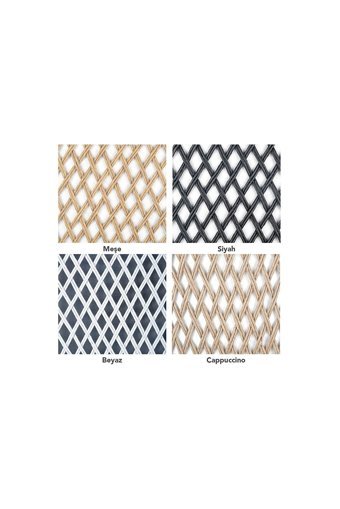 Engince Mobilya Bh-1168 Rattan 3'lü Bahçe Koltuğu Bej Ahşap