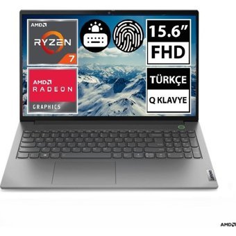 Lenovo Thinkpad E14 21E4S2MLTN09 Dahili AMD Radeon RX Vega 8 AMD Ryzen 7 5700U 16 GB Ram 512 GB SSD 15.6 inç Full HD FreeDos Laptop