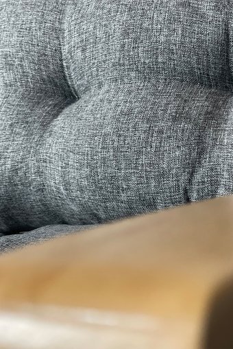 Kanepy Aspar Ahşap İkili Bahçe Koltuğu Beyaz Antrasit