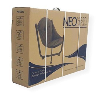 Neo Eko Ahşap Tekli Bahçe Koltuğu Sarı Siyah