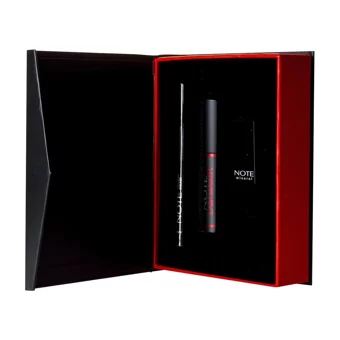 Note Precision Eyeliner Lash Master Maskara Mineral Ruj Makyaj Seti