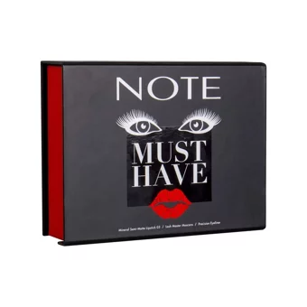 Note Precision Eyeliner Lash Master Maskara Mineral Ruj Makyaj Seti