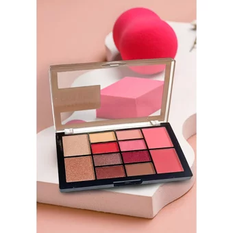 Sildne Color School Göz Farı Ruj Aydınlatıcı Makyaj Seti