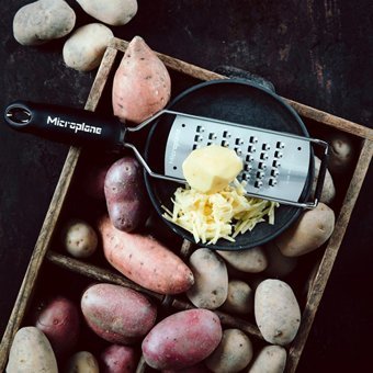 Microplane Gourmet Extra Geniş Çelik Rende