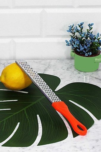 Else Halı Çelik Limon Peynir Sarımsak El Rendesi