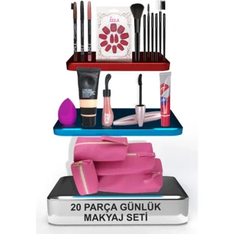 Mujgan Kadın Günlük 20 Parça Kutulu Makyaj Seti
