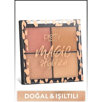 Pretty Beauty No:02 Highlighter Paleti