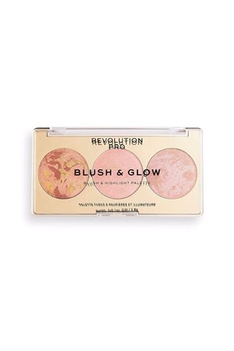 Revolution Pro Peach Glow Highlighter Paleti