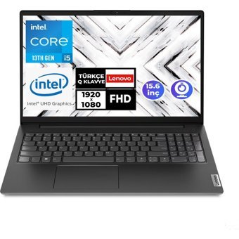 Lenovo V15 Gen 4 LAH 83A10096T Dahili Intel UHD Graphics Intel Core i5 13420H 8 GB Ram 512 GB SSD 15.6 inç Full HD FreeDos Laptop