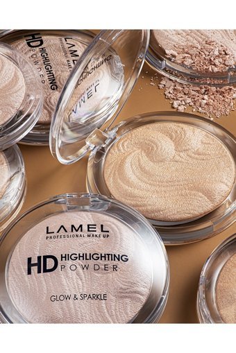 Lamel Hd No:401 Gümüş Pot Highlighter