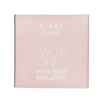 Rival Loves Me Two In One No:02 Peach Highlighter Paleti
