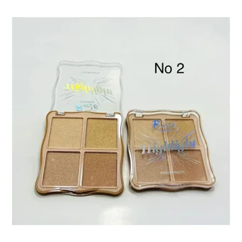 Rose Cosmetic No:002 Highlighter Paleti