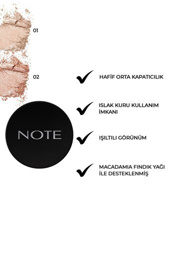 Note Baked No:02 Sunkiss Pot Highlighter