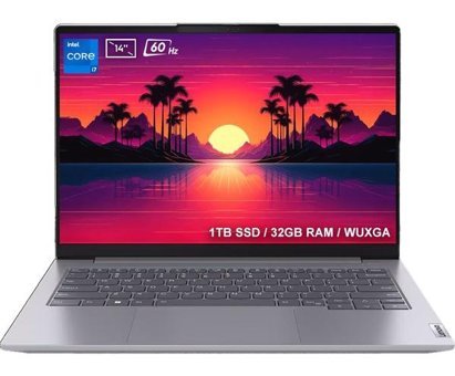 Lenovo Thinkpad E15 21E7S50J00 Dahili Intel Iris Xe Graphics Eligible Intel Core i7 13700H 32 GB DDR5 Ram 1 TB SSD 14 inç Full HD FreeDos Laptop