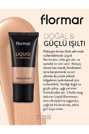 Flormar Illuminator No:02 Tüp Highlighter