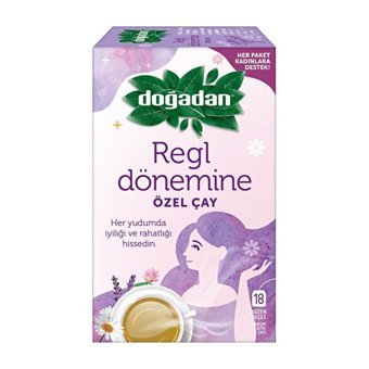 Doğadan Regl Dönemine Özel Çay Karışık Bitki Çayı 18 Adet