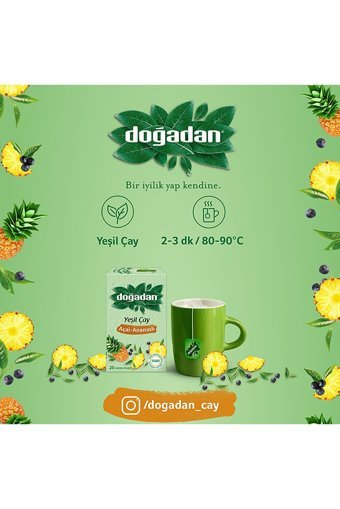 Doğadan Karışık Poşet Bitki Çayı 3x20 Adet