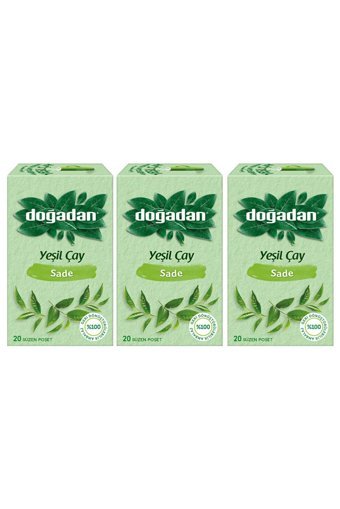 Doğadan Yeşil Poşet Bitki Çayı 3x20 Adet