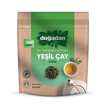 Doğadan İri Yapraklı Dökme Yeşil Bitki Çayı 60 gr