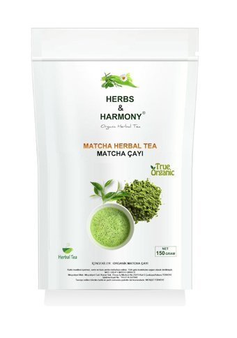 Herbs & Harmony Organic Herbal Tea Matcha Organik Bitki Çayı 150 gr