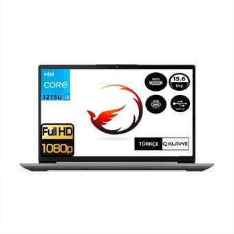 Lenovo IdeaPad 3 82RK00XBTX Dahili Intel UHD Graphics Intel Core i3 1215U 12 GB Ram 512 GB SSD 15.6 inç Full HD FreeDos Laptop