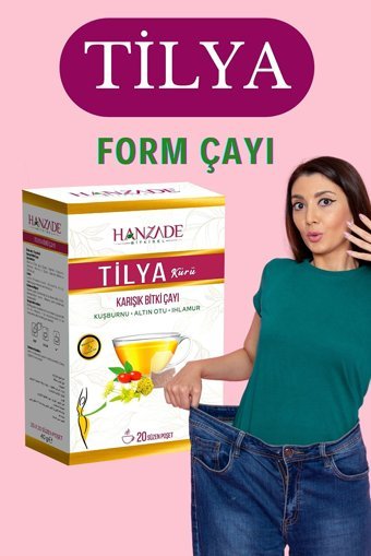 Hanzade Tilya Karışık Poşet Bitki Çayı 3 Adet 40 gr