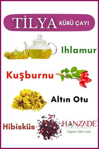 Hanzade Tilya Karışık Poşet Bitki Çayı 3 Adet 40 gr