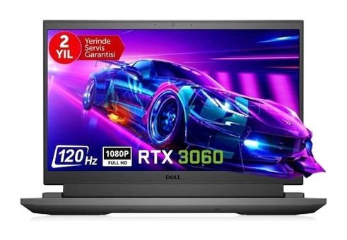 Dell Gaming G5 15 G55201800UA9 Harici GeForce RTX 3060 Intel Core i7 12700H 32 GB Ram 1 TB SSD 15.6 inç Full HD Windows 10 Pro Oyuncu Laptop