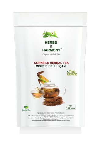 Herbs & Harmony Organic Herbal Tea Mısır Püskülü Organik Bitki Çayı 150 gr