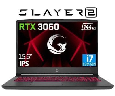 Game Garaj GG Slayer2 D5 7XL 3060 C4 Harici GeForce RTX 3060 Intel Core i7 12700H 32 GB Ram 1 TB SSD 17.3 inç Full HD FreeDos Oyuncu Laptop