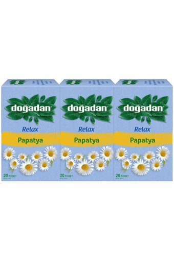 Doğadan Relax Papatya Bitki Çayı 3x20 Adet