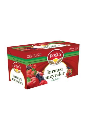 Doğuş Kırmızı Meyveler Karışık Poşet Bitki Çayı 20 Adet