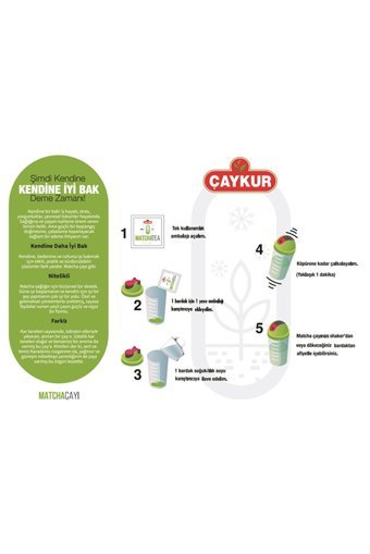 Çaykur Matcha Bitki Çayı 60 gr