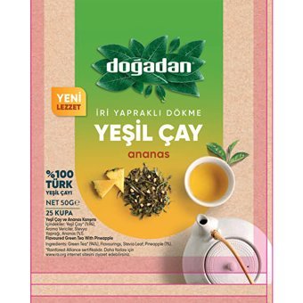 Doğadan İri Yapraklı Dökme Ananas Bitki Çayı 50 gr