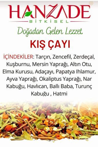 Hanzade Gurme Karışık Bitki Çayı 130 gr