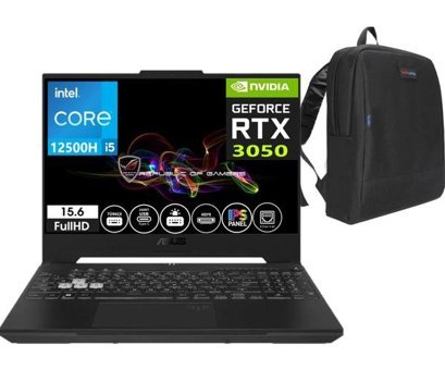 Asus TUF Gaming F15 FX507ZC4-HN15722 Harici GeForce RTX 3050 Intel Core i5 12500H 34 GB Ram 512 GB SSD 15.6 inç Full HD Windows 11 Pro Oyuncu Laptop + WeblegelsinÇanta