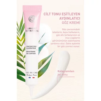 Yves Rocher Bright Botanical Tüm Ciltler için Göz Altı Krem Tüp 15 ml