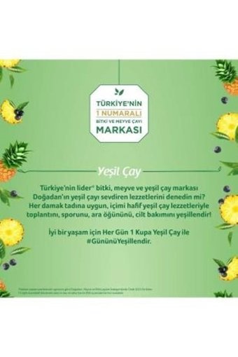 Doğadan Yeşil Bitki Çayı 20 Adet 35 gr